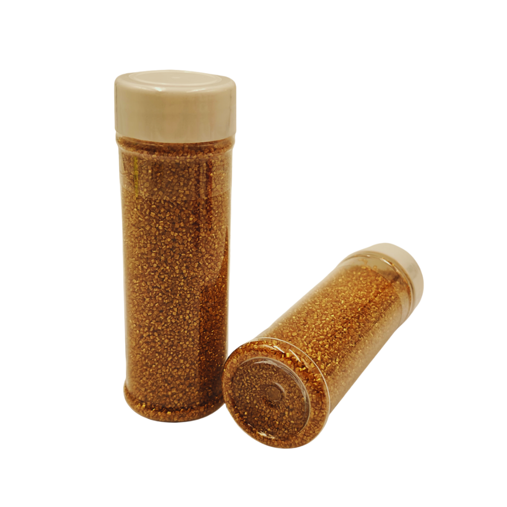 Decoración Azúcar Cristal Oro