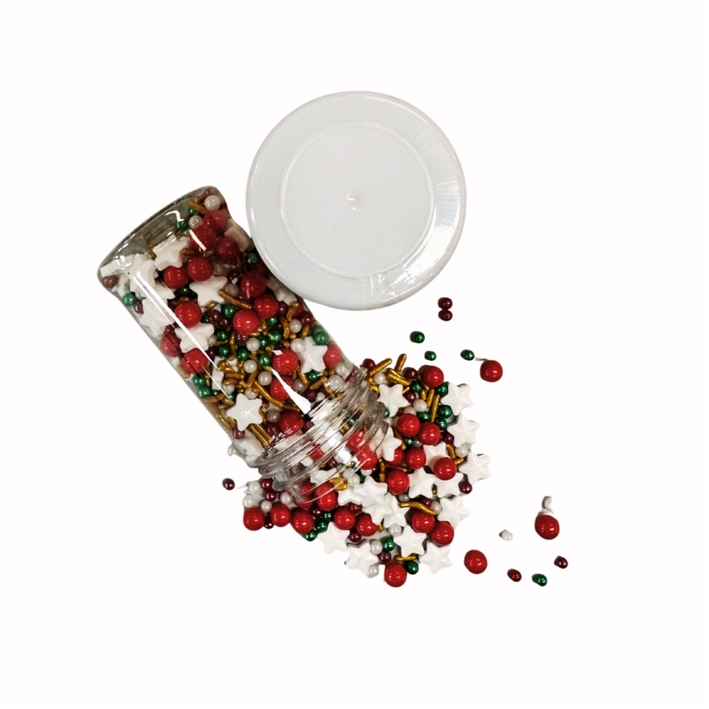 Mix Sprinkles Navidad Estrella Blanca