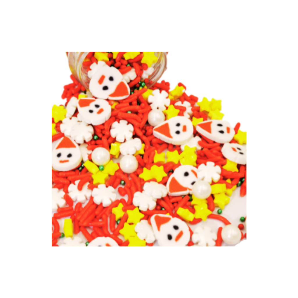 Mix Sprinkles Navidad Copo de Nieve