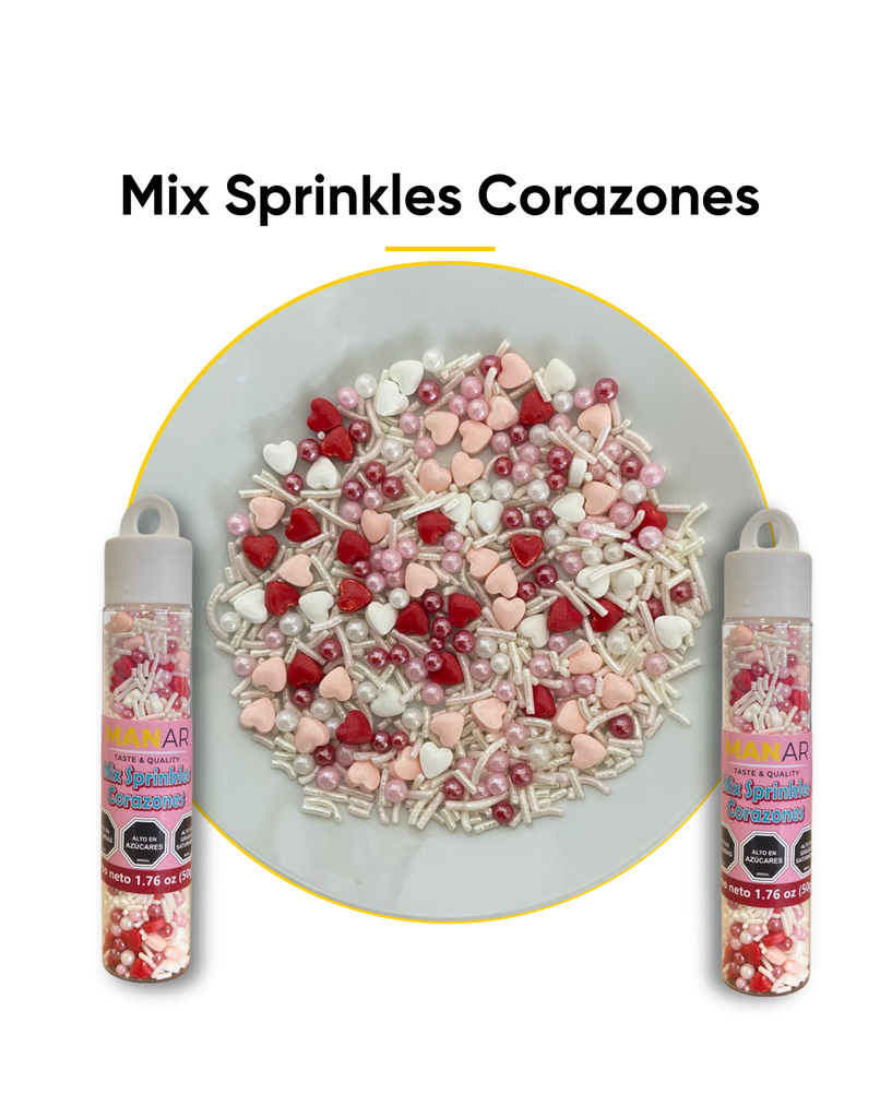 Mix Sprinkles Corazones