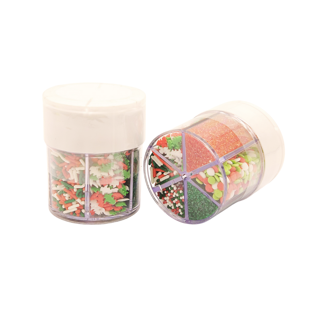 Mix Sprinkles Confetti Navidad 6 Variedades