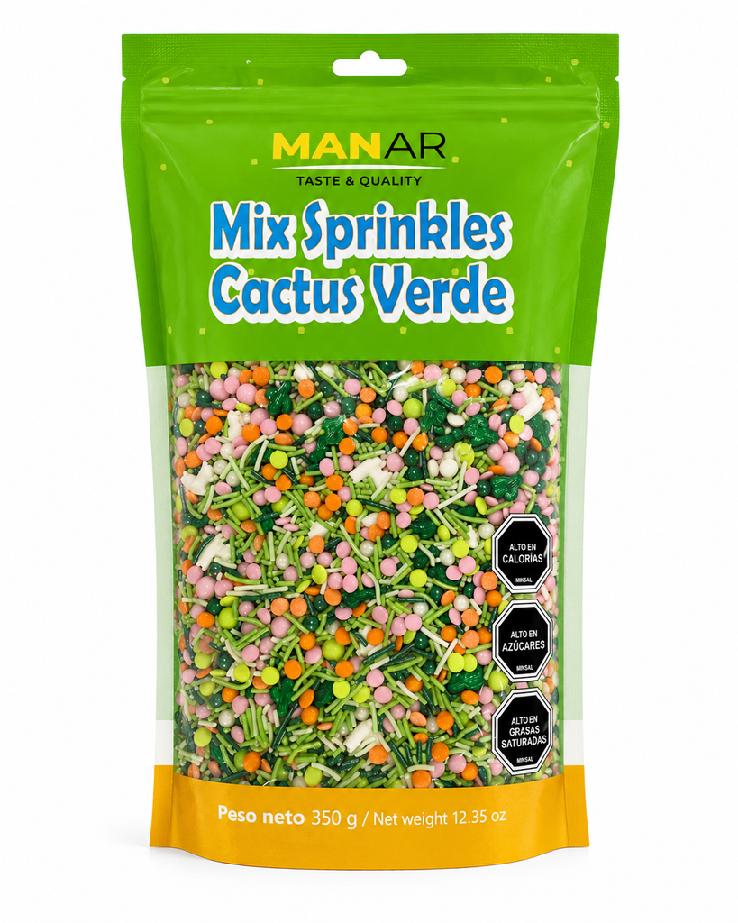 Mix Sprinkles Cactus Verde