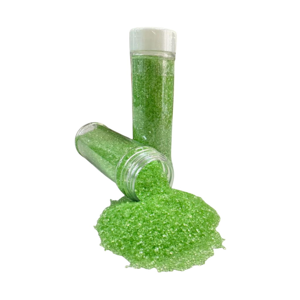 Decoración Azúcar Cristal Verde