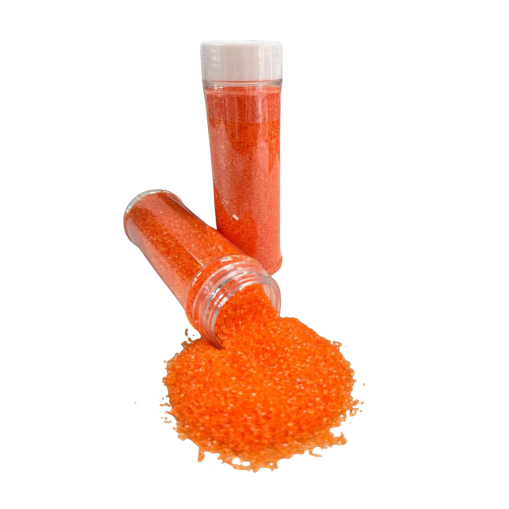 Decoración Azúcar Cristal Naranjo