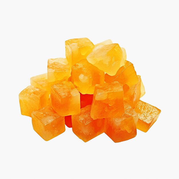 Naranja confitada cubos manar