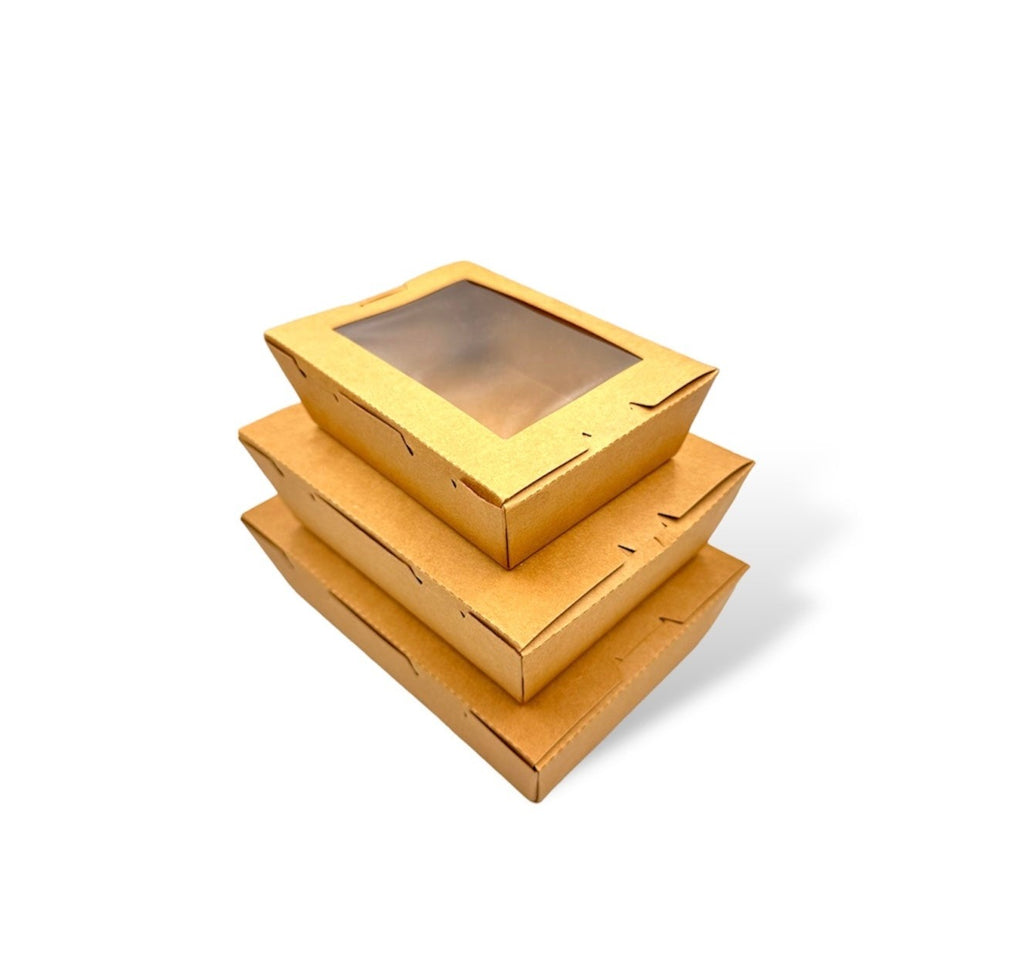 Kraft Caja Delivery Ventana