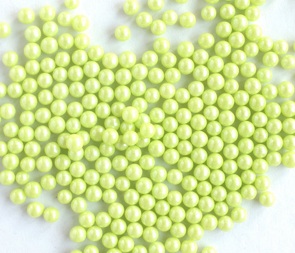 Decoración perla verde