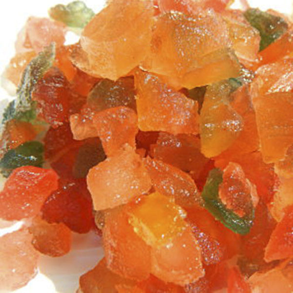 Fruta Confitada Sin Colorante